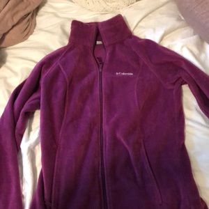 Columbia fleece zip up